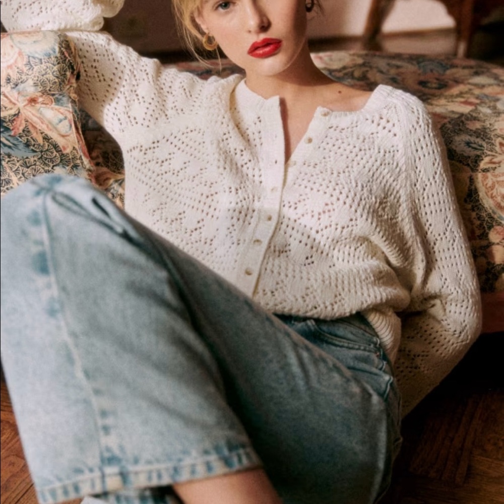 NWT Sezane Capucine Cardigan